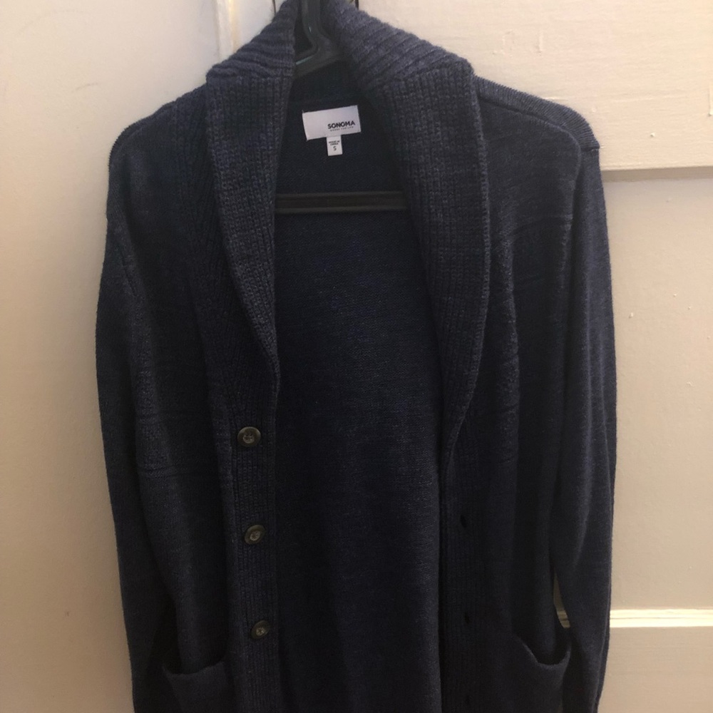 Button up sweater